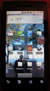 CraftLass' Center Homescreen