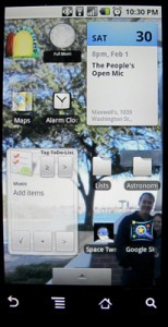 CraftLass' Left Homescreen