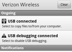USB Connected
