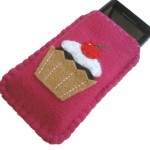 Fuscia Cupcake Sleeve