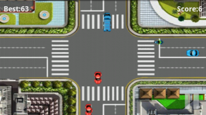 Traffic Rush game screen