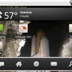 Droid Dock homescreen layout